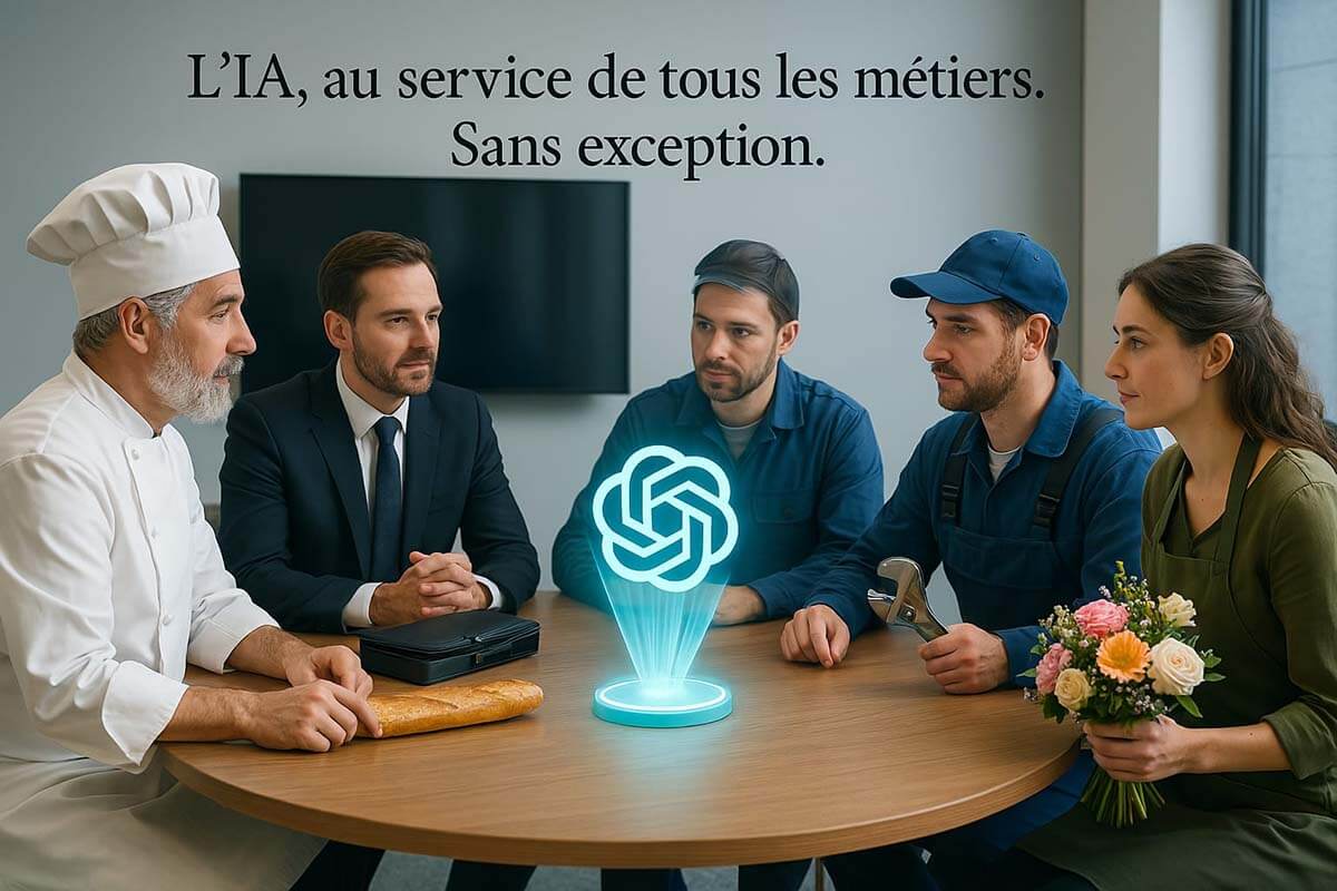 Tout savoir sur ChatGPT - formation IA Complète de A à Z Formation ChatGPT complète pour professionnels, commerçants et artisans – apprendre à utiliser l’IA générative et automatiser ses tâches avec ChatGPT.